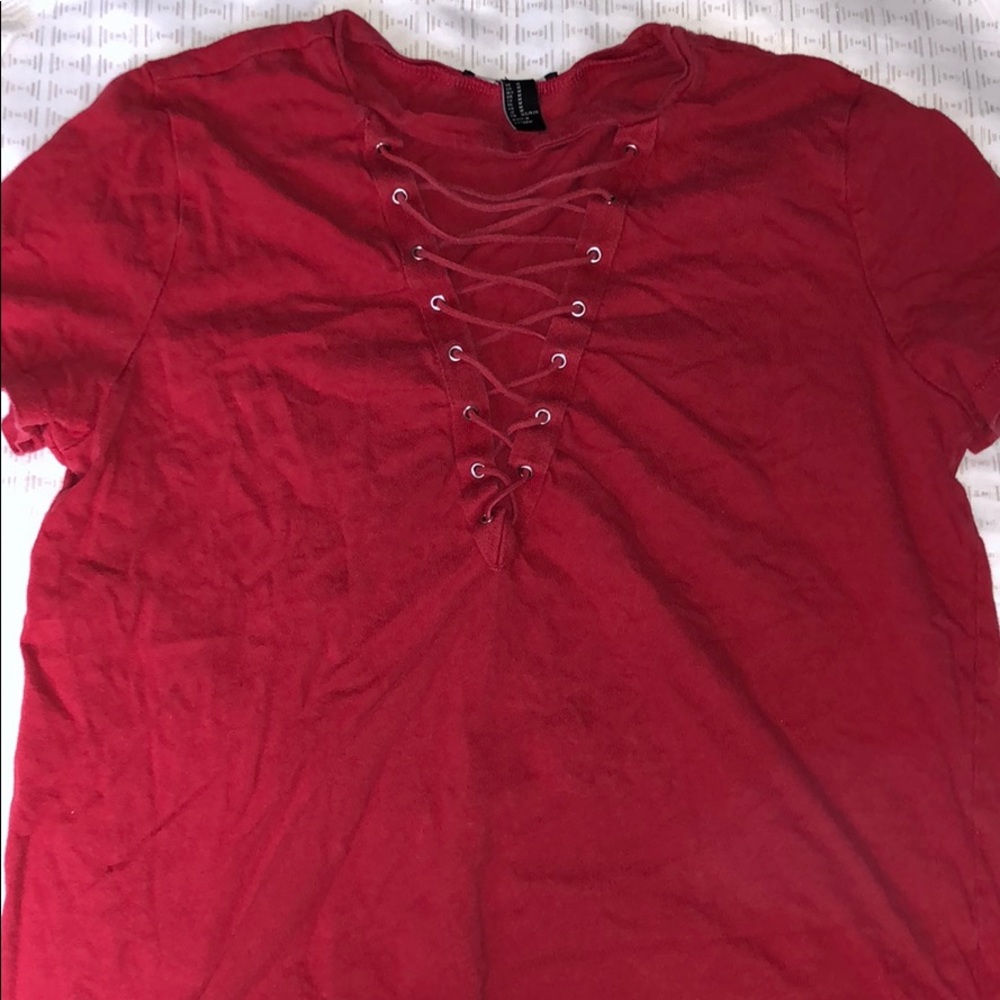 Forever 21 red top